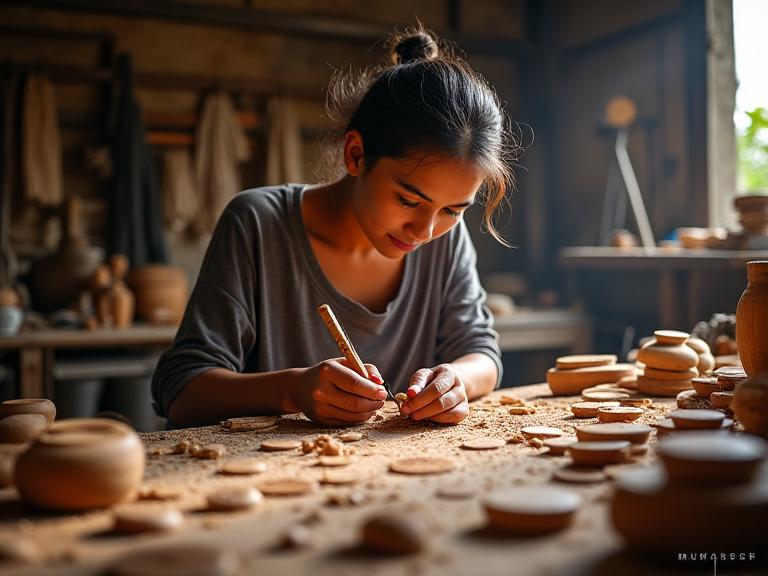 Workshop BungaKayu dan kisah artisan