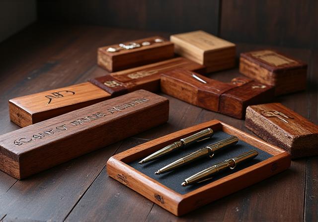 Koleksi hadiah korporat kayu